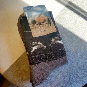 70% Mongolian elk Merino wool socks